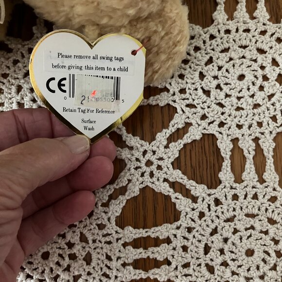 Vintage 1995 Retired TY Classic Plush Sally Winey Design Bear Eleanor w/Tag - Picture 8 of 8